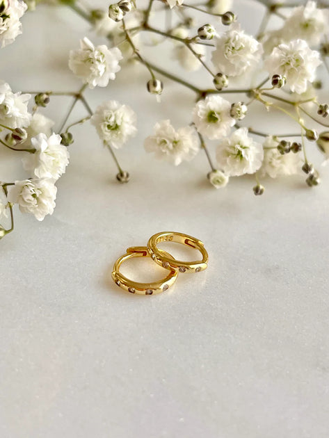 Kay Hoops - Gold Vermeil