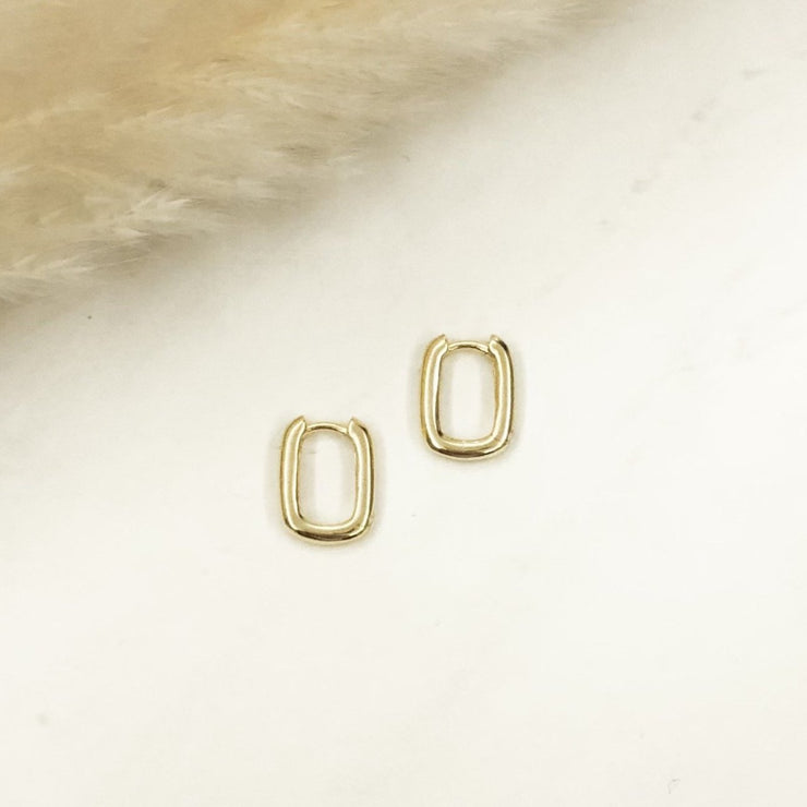 Jynn Earrings Gold Vermeil
