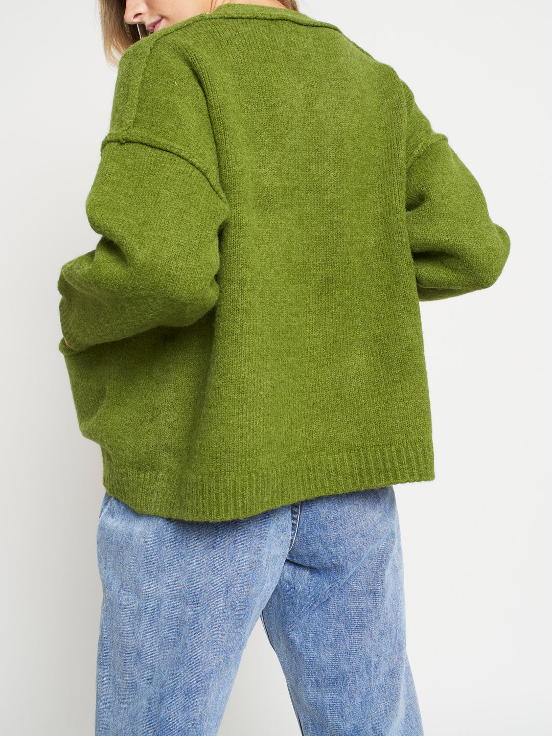 トップス ENFOLD MICRO-MINI CARDIGAN ENFOLD MICRO-MINI CARDIGAN エンフォルド