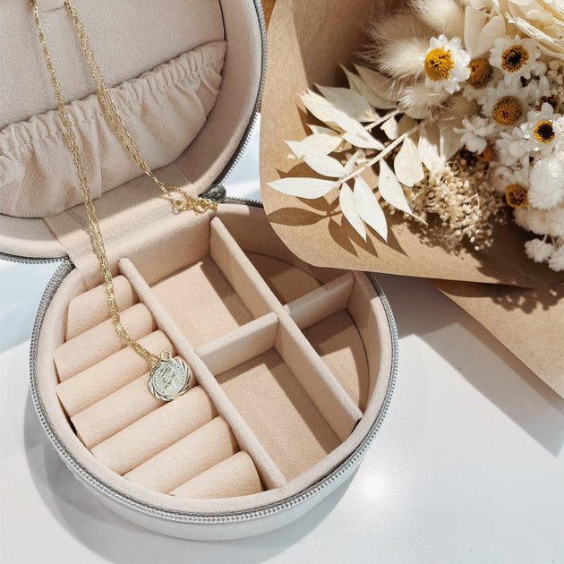 White Jewelry Case