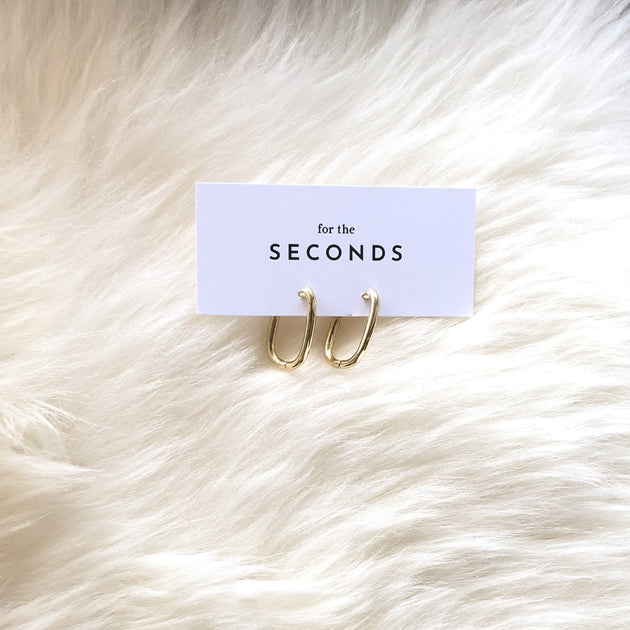 Jynn 2.0 gold vermeil hoops